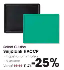 HANOS Select Cuisine Snijplank HACCP aanbieding