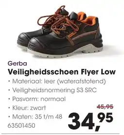 HANOS Gerba Veiligheidsschoen Flyer Low aanbieding