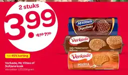 Spar Verkade, Mc Vities of Sultana koek aanbieding