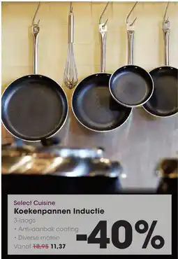 HANOS Select Cuisine Koekenpannen Inductie aanbieding