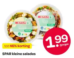 Spar SPAR kleine salades aanbieding