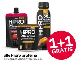 Spar Alle hipro proteïne aanbieding