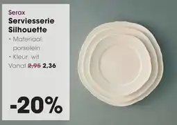 HANOS Serax Serviesserie Silhouette aanbieding