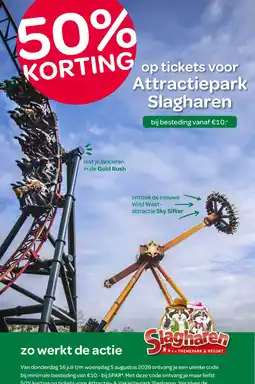Spar Attractiepark slagharen aanbieding