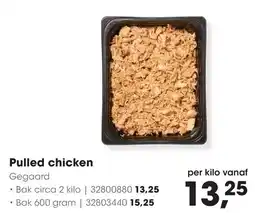HANOS Gegaard pulled chicken aanbieding