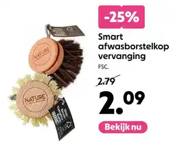 AllesZ Nature smart afwasborstelkop vervanging aanbieding