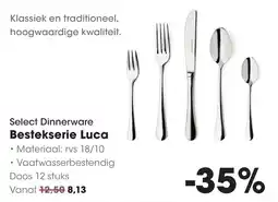 HANOS Select Dinnerware Bestekserie Luca aanbieding