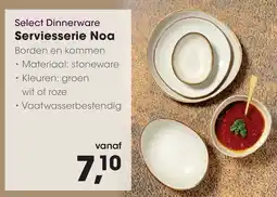 HANOS Select Dinnerware Serviesserie Noa aanbieding
