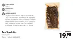 HANOS Beef backribs aanbieding