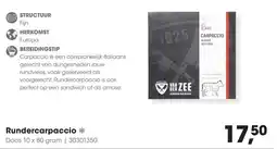 HANOS Roos Rundercarpaccio aanbieding
