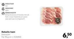 HANOS Rebello ham aanbieding