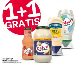 Spar Alle calvé of hellmann's sauzen aanbieding