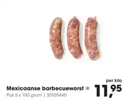 HANOS Mexicaanse barbecueworst aanbieding