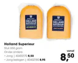 HANOS Holland Superieur aanbieding