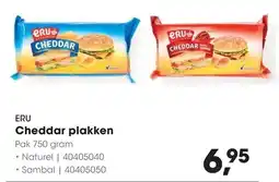 HANOS ERU Cheddar plakken aanbieding