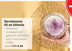 HANOS IO en Estonia Serviesserie aanbieding