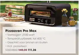 HANOS Pizzaoven Pro Max aanbieding