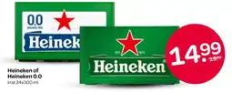 Spar Heineken of Heineken 0.0 aanbieding