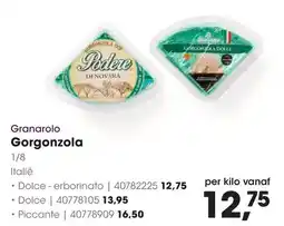 HANOS Granarolo Gorgonzola aanbieding