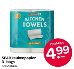 Spar SPAR keukenpapier aanbieding