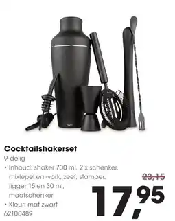 HANOS Cocktailshakerset aanbieding