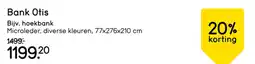 Leen Bakker Bank Otis aanbieding