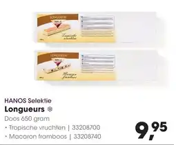 HANOS HANOS Longueurs aanbieding