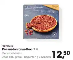 HANOS Piehouse Pecan-karameltaart aanbieding