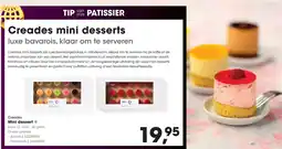 HANOS Creades mini desserts aanbieding