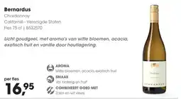 HANOS Bernardus Chardonnay aanbieding