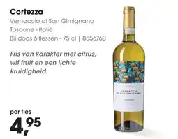 HANOS Cortezza Vernaccia di San Gimignano aanbieding