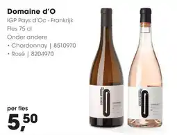 HANOS Domaine d'O Chardonnay en Rosé aanbieding