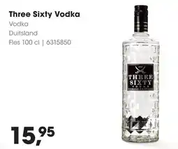HANOS Three Sixty Vodka aanbieding