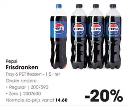 HANOS Pepsi Frisdranken aanbieding