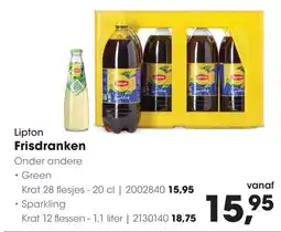 HANOS Lipton Frisdranken aanbieding
