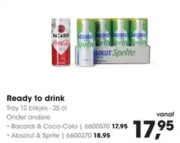 HANOS Bacardi & Coca-Cola aanbieding
