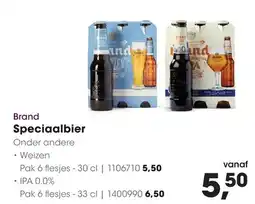 HANOS Brand Speciaalbier aanbieding
