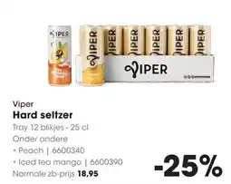 HANOS Viper Hard seltzer aanbieding