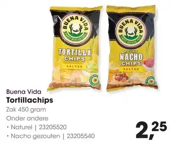 HANOS Buena Vida Tortillachips aanbieding