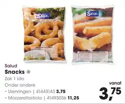 HANOS Salud Snacks aanbieding