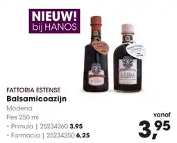HANOS Fattoria Estense Balsamicoazijn aanbieding