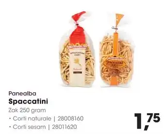 HANOS Panealba Spaccatini aanbieding