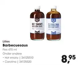 HANOS Lillies Barbecuesaus aanbieding