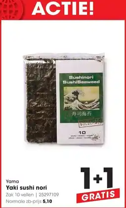 HANOS Yama Yaki sushi nori aanbieding