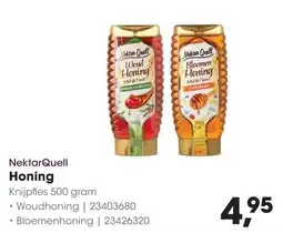 HANOS NektarQuell Honing aanbieding