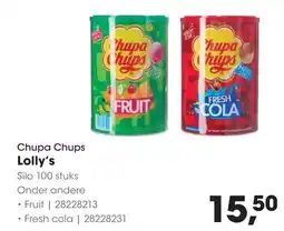 HANOS Chupa Chups Lolly's aanbieding