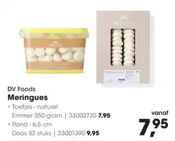 HANOS DV Foods Meringues aanbieding
