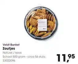 HANOS Veldt Banket Zoutjes aanbieding
