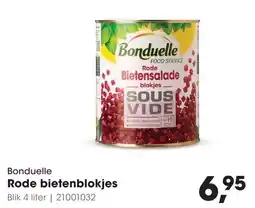 HANOS Bonduelle Rode bietensalade blokjes aanbieding
