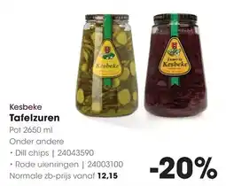 HANOS Kesbeke Tafelzuren aanbieding